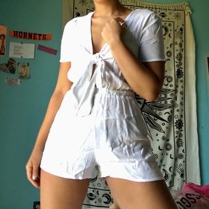 Missguided White romper